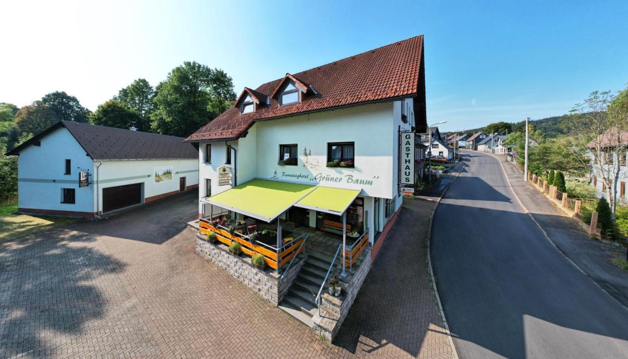Rennsteighotel Gruener Baum Schmiedefeld am Rennsteig Dış mekan fotoğraf